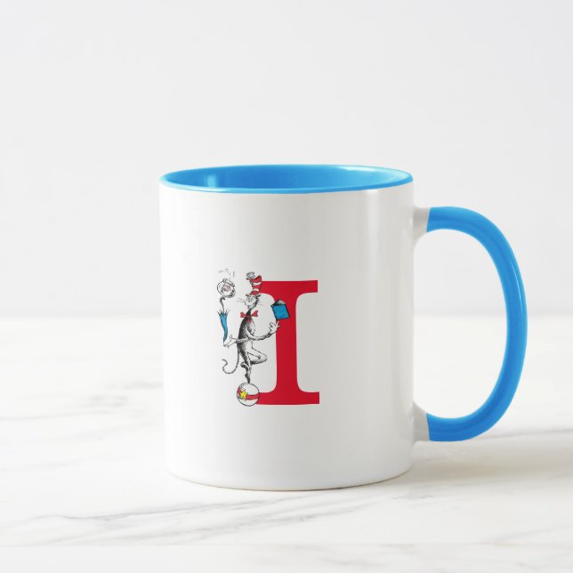 Katten i hatten Balansakt Monogram I Mugg (Höger)