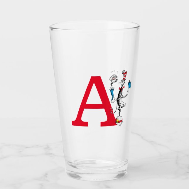 Katten i hatten Balansakt Monogram Z Glaskopp (Framsida)