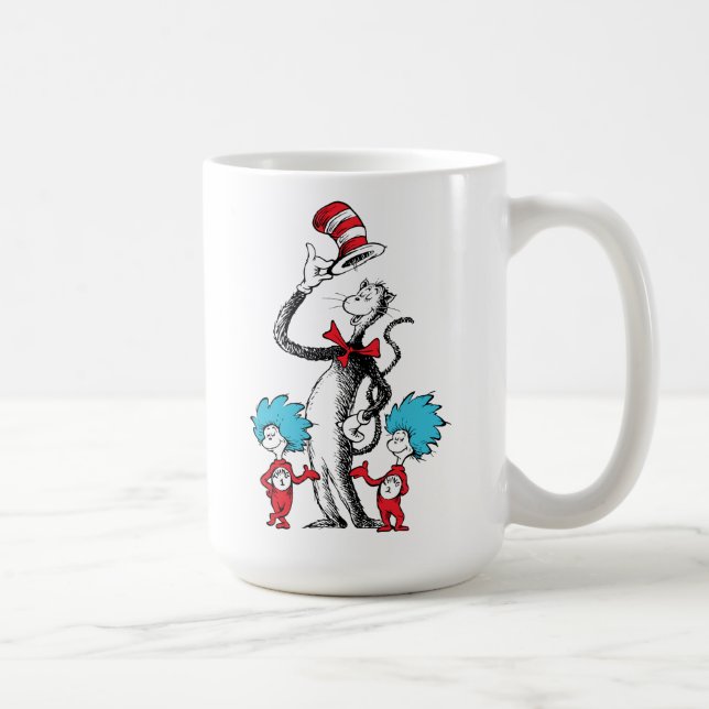 Katten i Hatten, Sak 1 och Sak 2 Kaffemugg (Höger)
