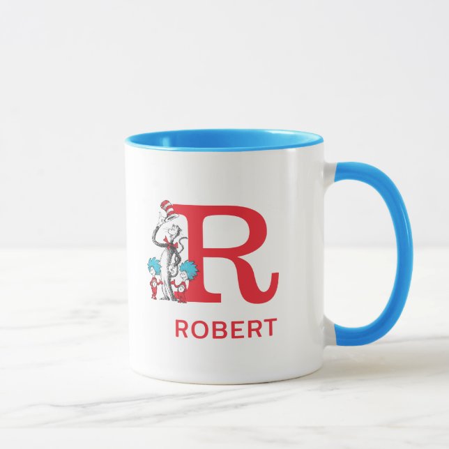 Katten i hatten, Sak Ett Namn & Monogram R Mugg (Höger)