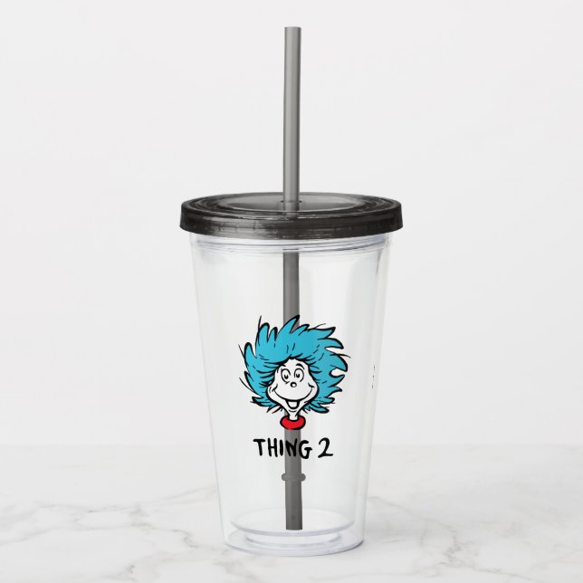 Katten i hatten | Sak Två Take Away Mugg (Framsida)
