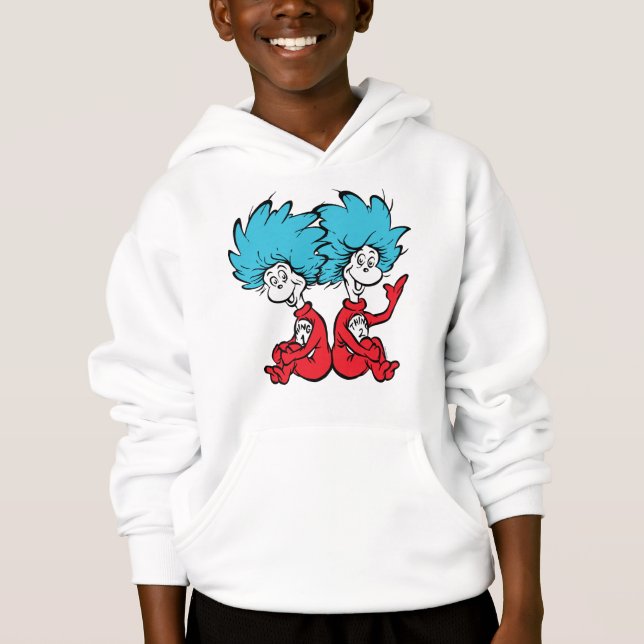 Katten i hatten Saker Ett & Saker Två T Shirt (Framsida)