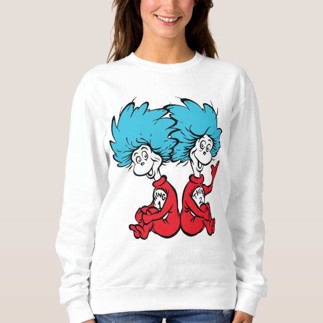 Katten i hatten Saker Ett & Saker Två T Shirt (Framsida)