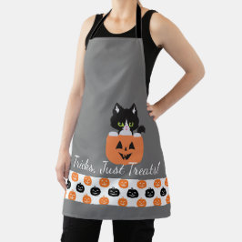 Katten i Pumpkin All-over-utskriften