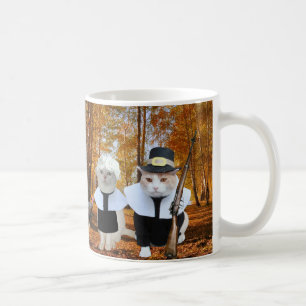 Katten/kattunge för anpassade vallfärdar den kaffemugg