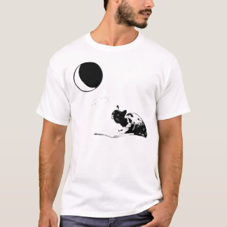 Katten & månen t shirt