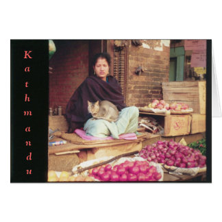 Katten marknadsför in hälsningskort