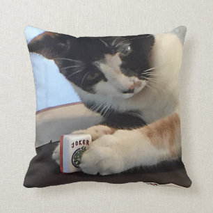 Katten och hundar för Mah Jongg kudder Kudde