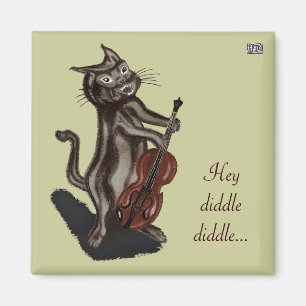 Katten och lurendrejerit magnet