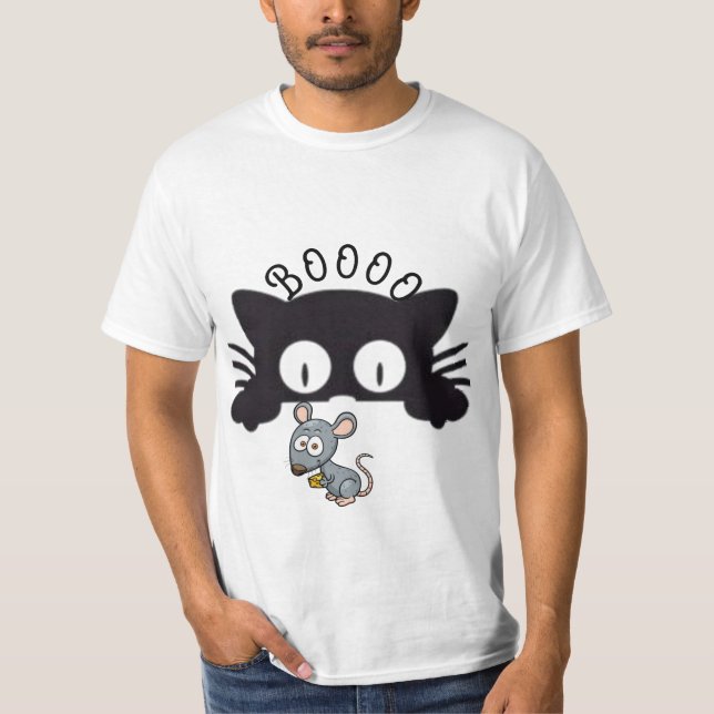 Katten och musen och deras långa historia t shirt (Framsida)