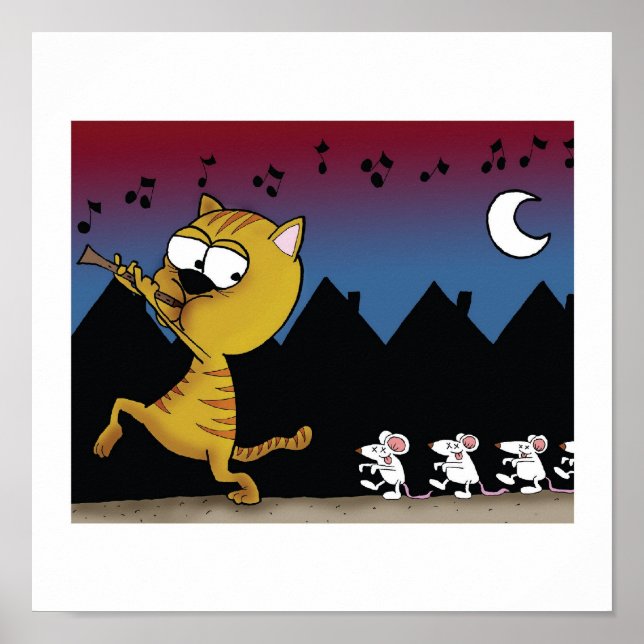 Katten och Råttor Poster (Framsidan)