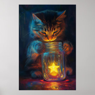 Katten och stjärnan En dröm som väntar på att bli Poster