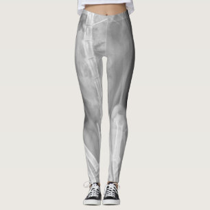 Katten röntgar damasker leggings