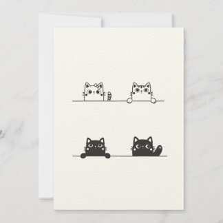 Katten säger: vänta, jag ser inget problem här spara datumet