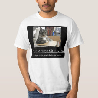 Katten sitter boxas in… t shirt