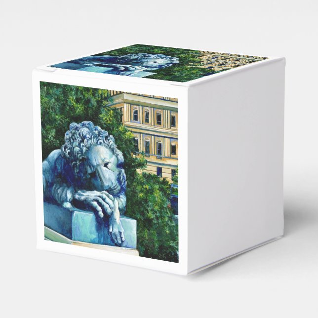 Katten, som åt Kanarieöarna, Washington DC Presentaskar (Framsidan Sidan)