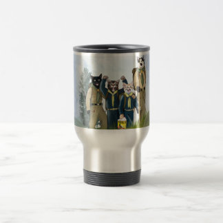 Katten spanar Campfirekakaotravel mug Resemugg