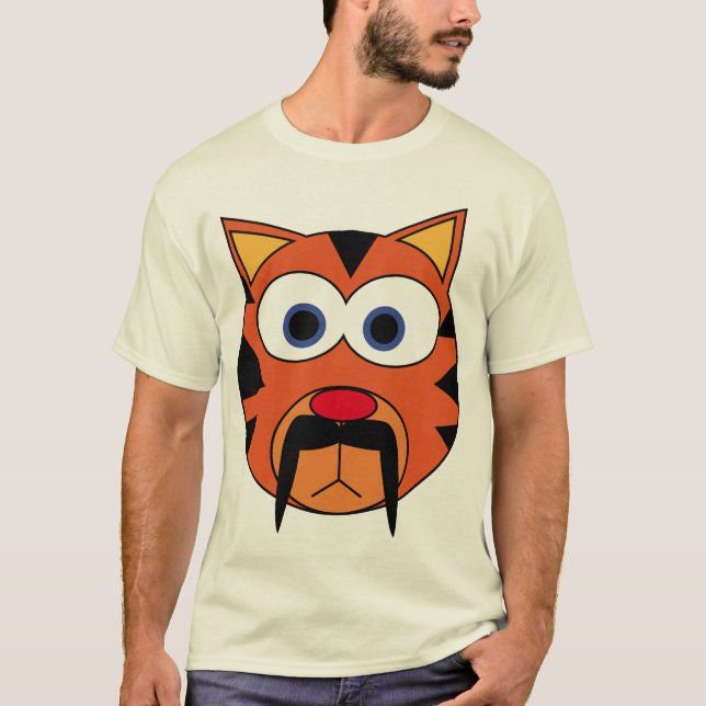 Katten Stache T Shirt (Framsida)