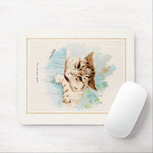 Katten vid nästa dörr av Louis Wain Musmatta