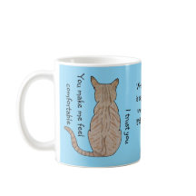 Kattens baksida Baby blue