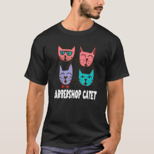 Kattens Barbershop Catet Barbershopkvartett Sångar T Shirt