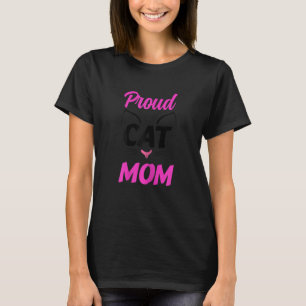 Kattens bästa Kat Mamma all Proud Cat Mamma T Shirt