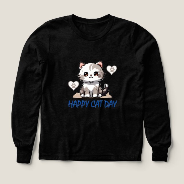 KATTENS DAG T SHIRT (Design framsida)