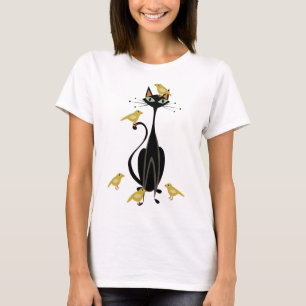 Kattens dilemma/jag är ingen staty t shirt