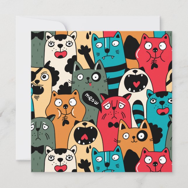 Kattens folkmassa (Framsida)