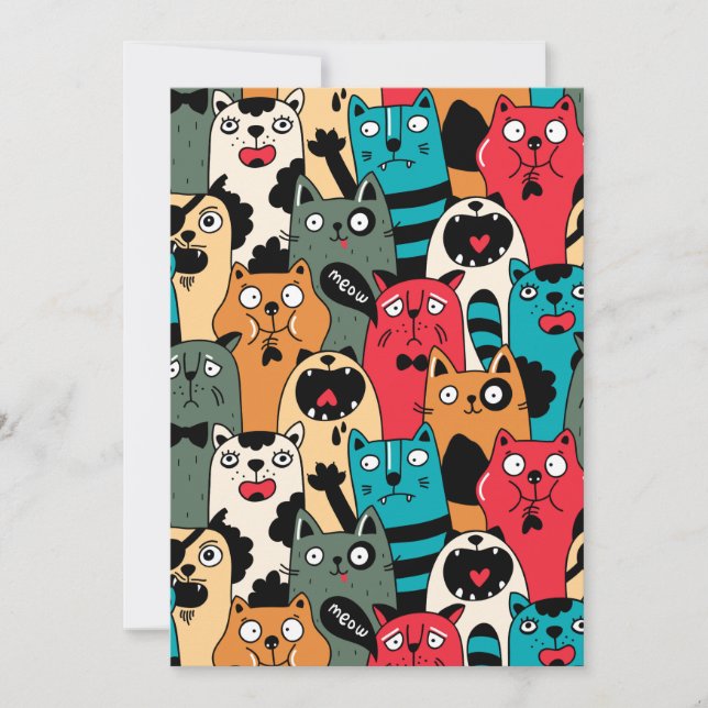 Kattens folkmassa (Framsida)