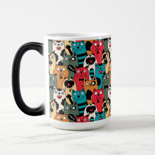 Kattens folkmassa magisk mugg