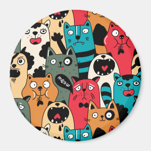 Kattens folkmassa magnet