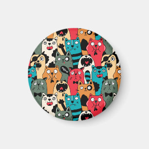 Kattens folkmassa magnet