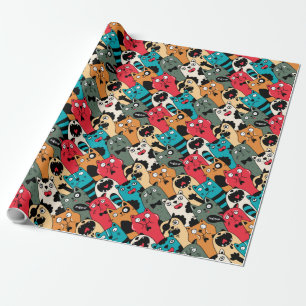 Kattens folkmassa presentpapper