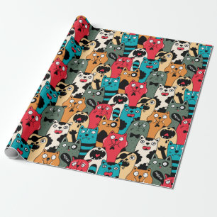 Kattens folkmassa presentpapper