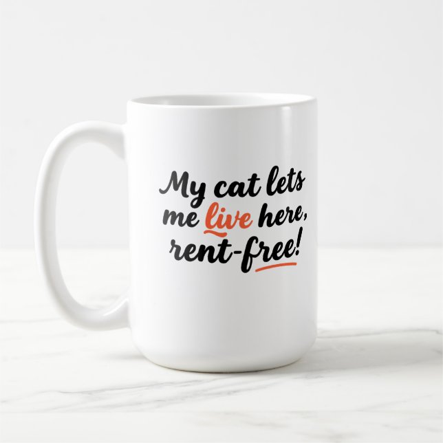 Kattens hus kaffemugg (Vänster)