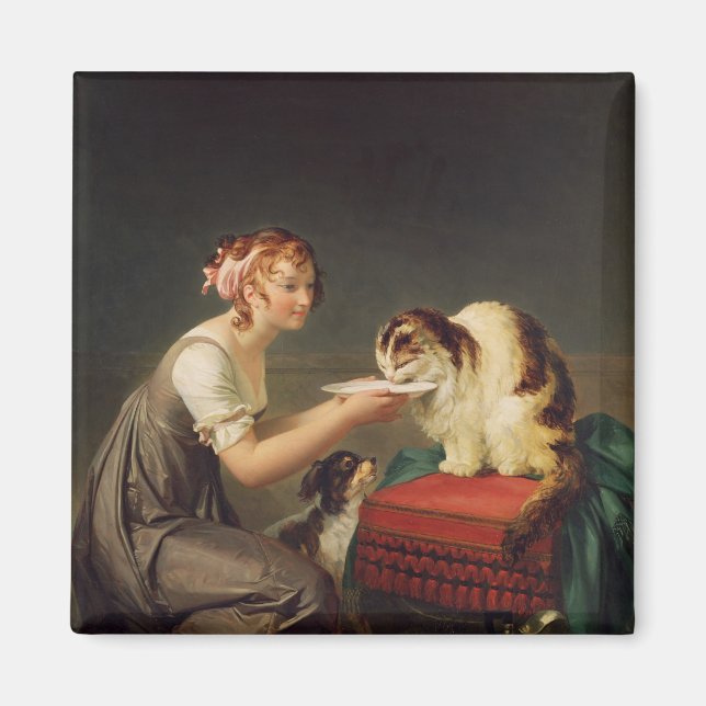 Kattens lunch magnet (Framsidan)