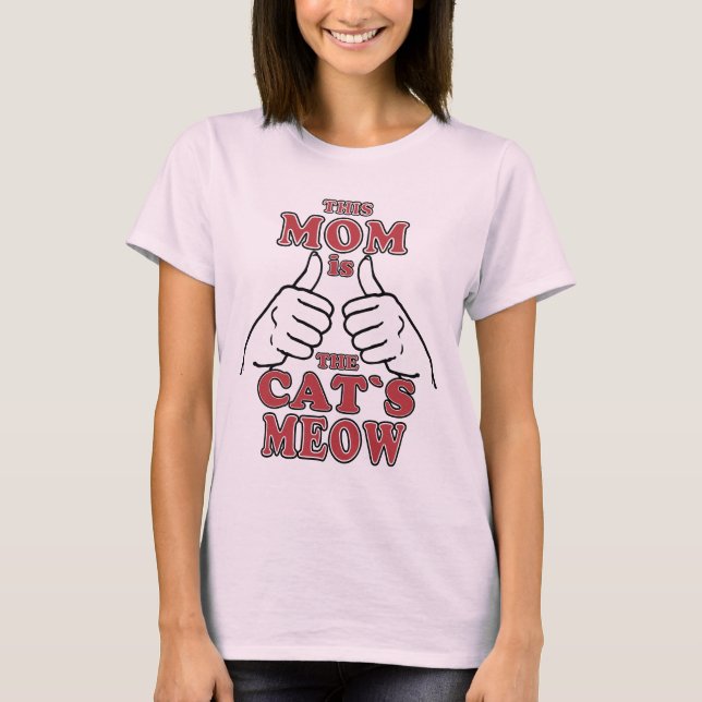 Kattens Meow Graphic Tee (Framsida)