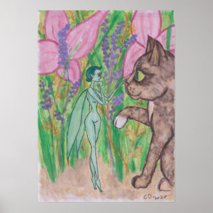 Kattens nya vän poster