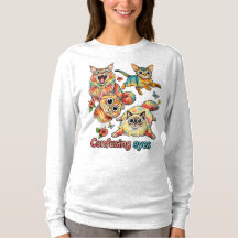 Kattens Nyfikna Kvartett, Söt Katt PNG Rolig Kattä