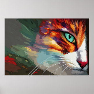 Kattens Öga-design Poster