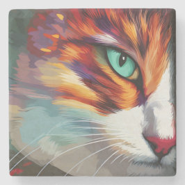 Kattens Öga-design Stenunderlägg