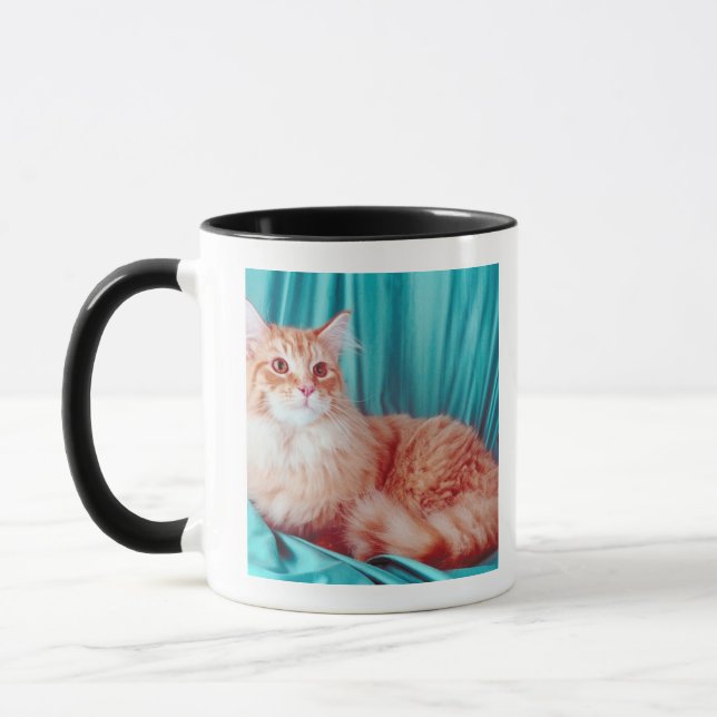 Kattens porträtt mugg (Vänster)