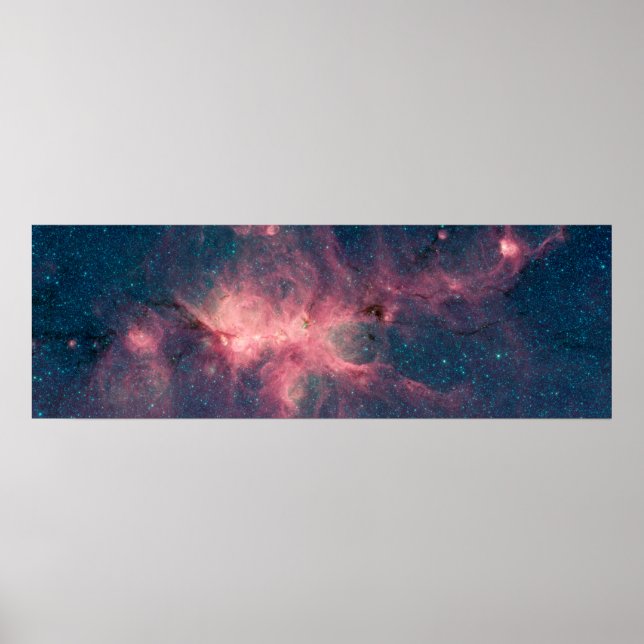Kattens Tass Nebula, astronomisk utskrift, rymd, G Poster (Framsidan)