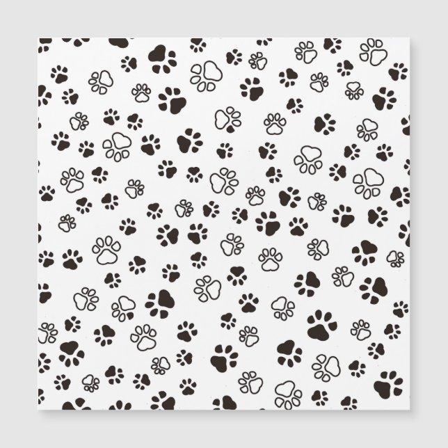 Kattens Tassar repeated Mönster (Framsida)