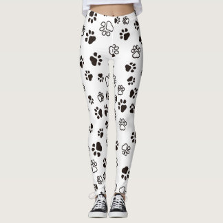 Kattens Tassar repeated Mönster Leggings