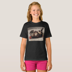 Kattens vagga, en katt som leker med garnnystan t shirt