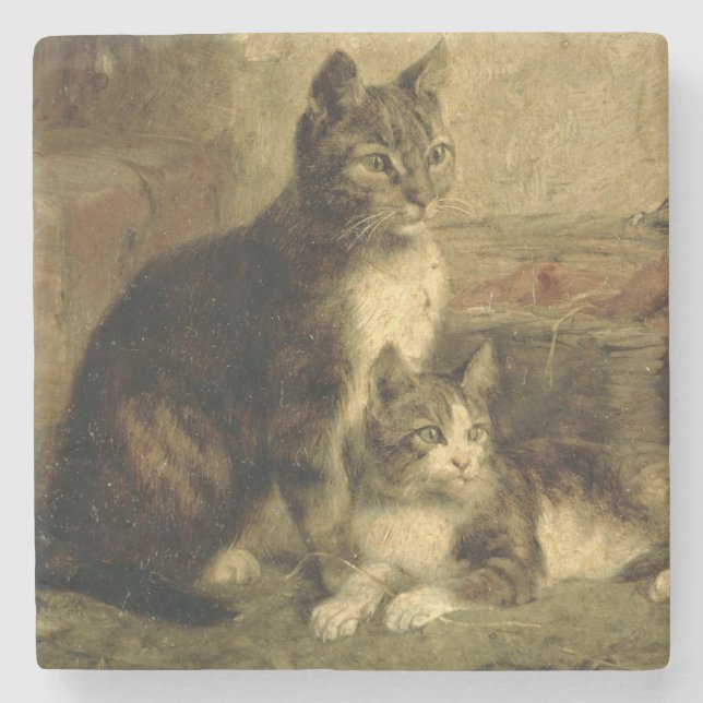 Katter 1883 stenunderlägg (Framsidan)