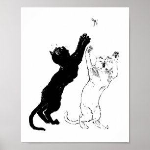 Katter, Alexandre Steinlen Poster