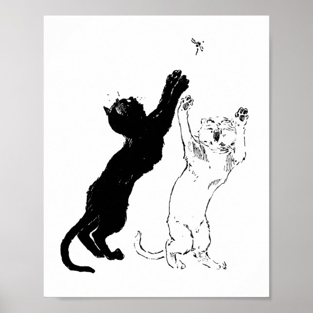 Katter, Alexandre Steinlen Poster (Framsidan)